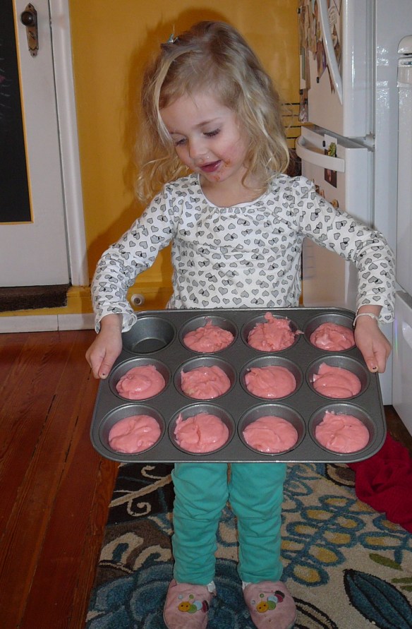 pink cupcakes