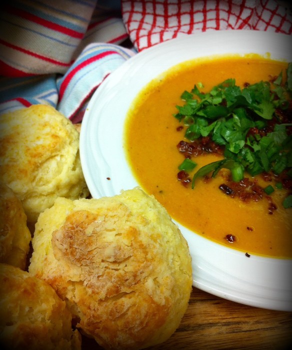 Chipotle Chorizo Squash Soup