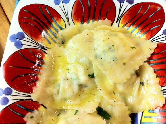 Crab Stuffed Ravioli