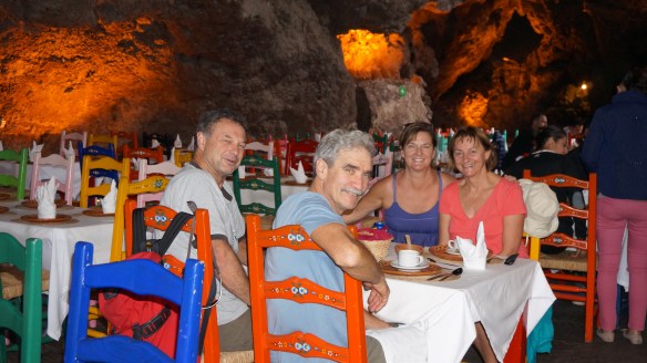 La Gruta Restaurante ~established in 1906 - in a cave!! Right behind the Temple of the Sun 