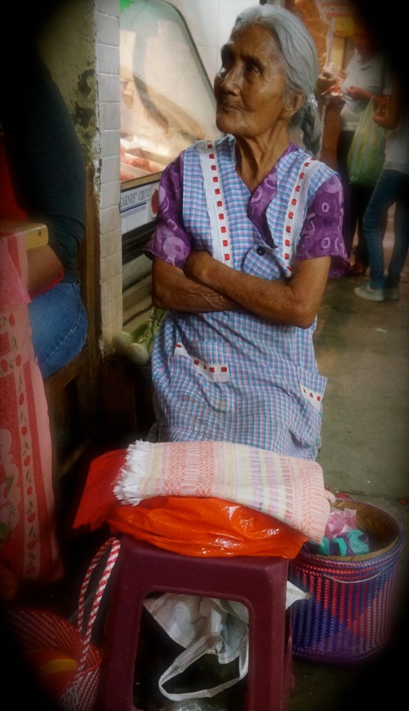 Typical market vendor