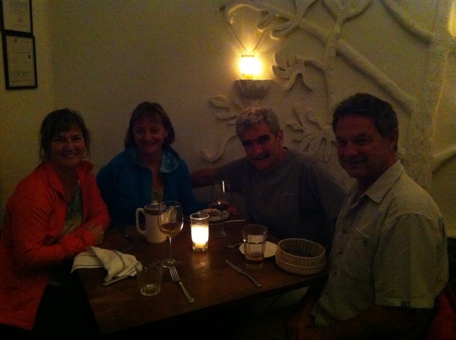 People wait months for a reservation at Maximo - we wandered in out of the rain, looking like the drowned rats we were and the empathetic Maitre D gave us a table. We were thrilled and proceeded to enjoy a fabulous meal!