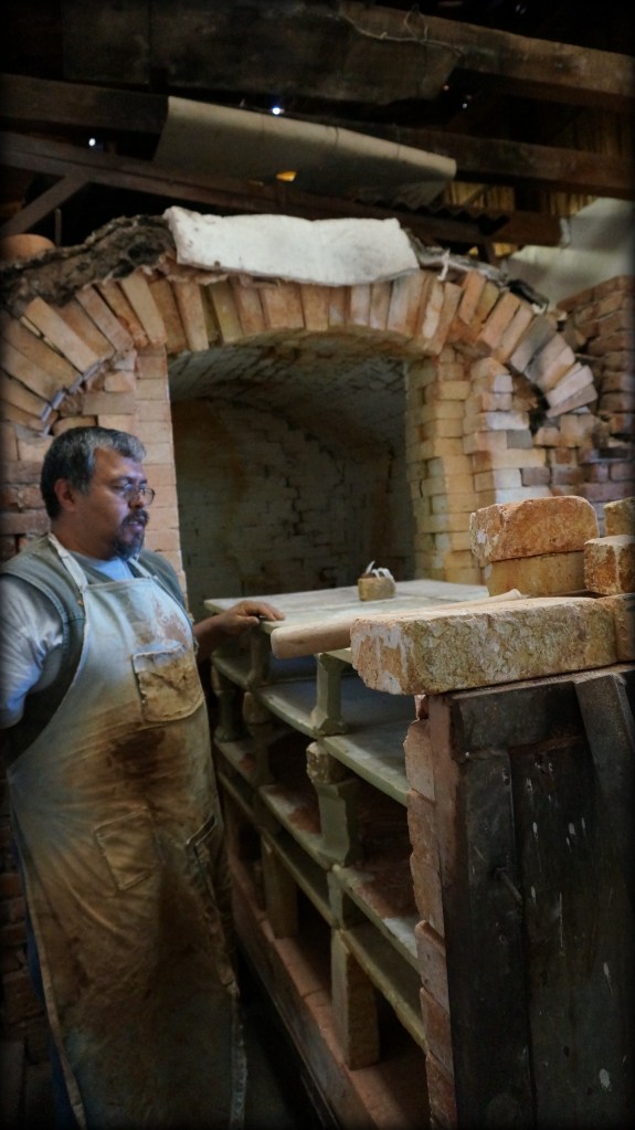 His oven - built over 30 years ago.