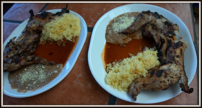 No, we didn't also order conejo (rabbit) but this grilled conejo just looked too good to not get a photo!