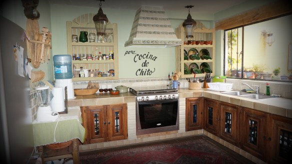 Kitchen area - way nicer than my home kitchen.