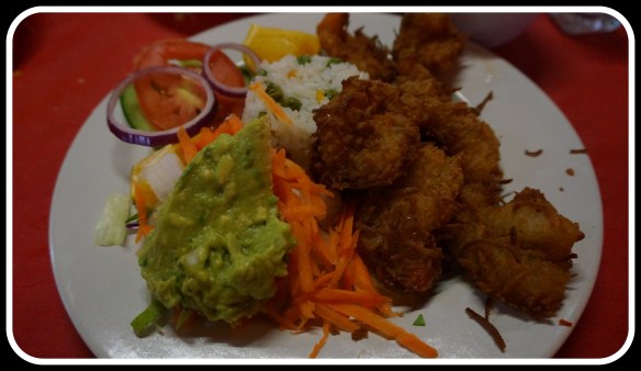 Camerones al la Coco - I think the best coconut shrimp we tried.  Lightly coated in coconut and such fresh shrimp.