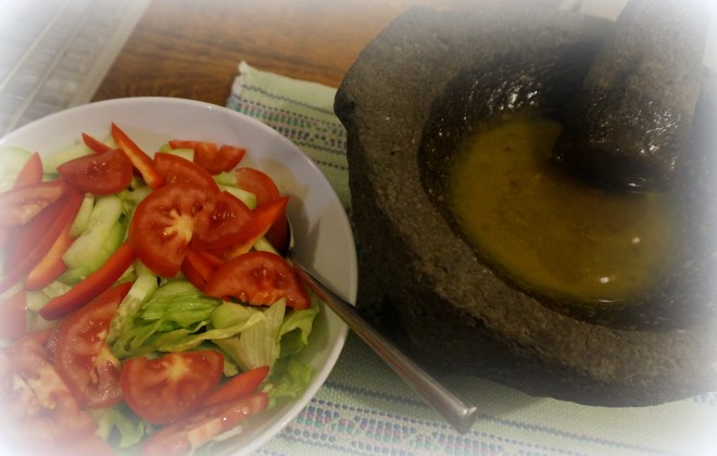 Should you have an opportunity to use one of these mocaljetes to create your salad dressing. or sauce of any kind - go for it!