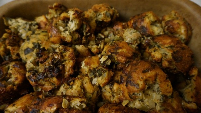 Trust me - this will be your new favourite savory stuffing or bread pudding!