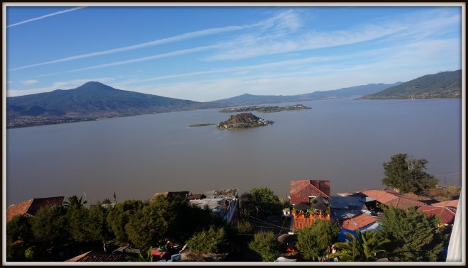 View from the statue on Isla Janitzia