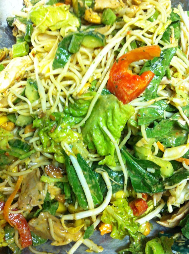 This refreshing salad is a meal in a bowl, so delicious and complete with crunch, salad and protein.