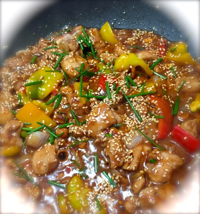 Slightly spicy, slightly sticky and slightly sweet - a winning combination in this quick stir fry.