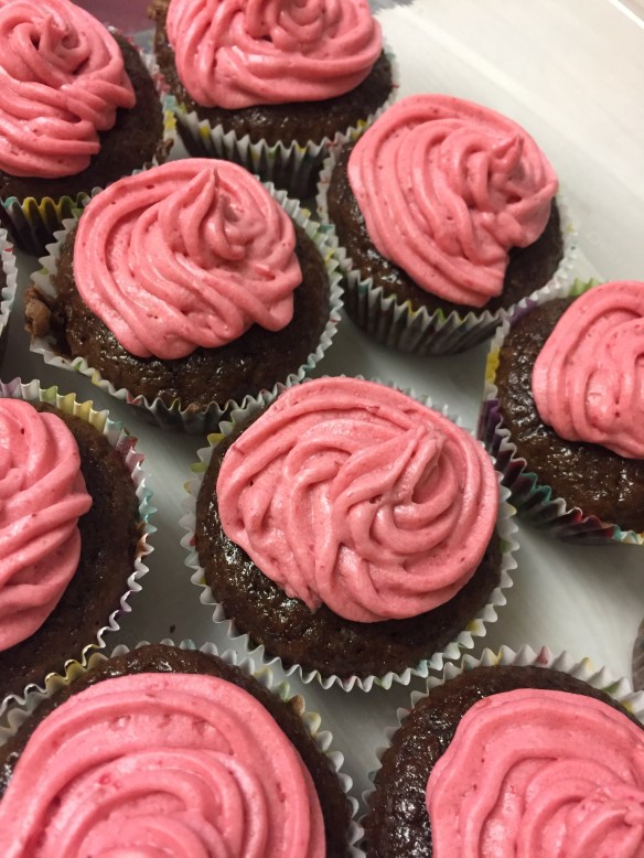 Chocolate Oat Cupcakes