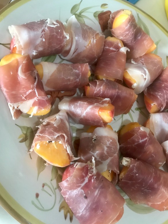 Prosciutto &amp; peaches
