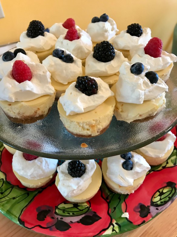 Mini Lemon Cheesecake