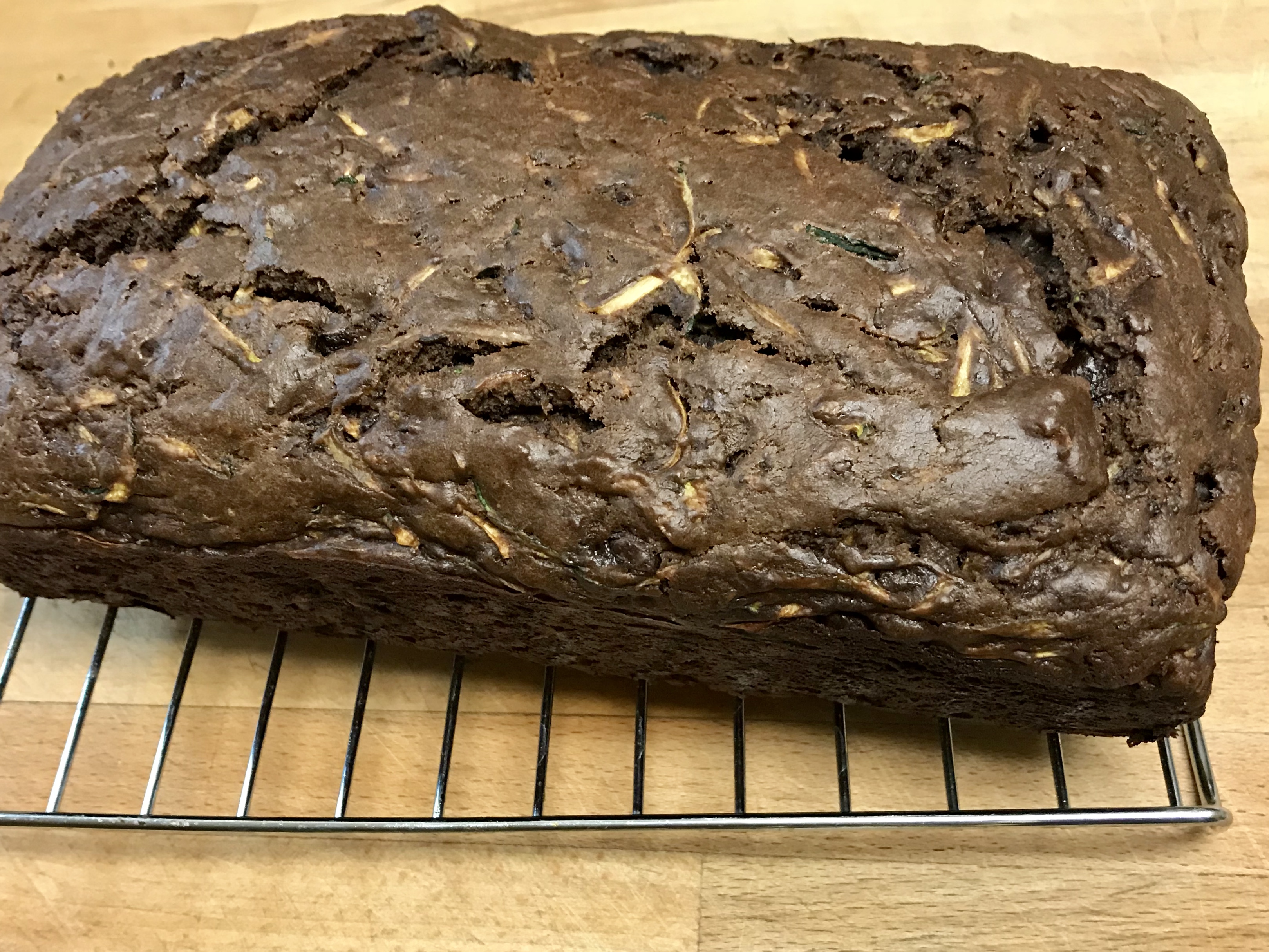Chocolate Chunk Zucchini Loaf 2
