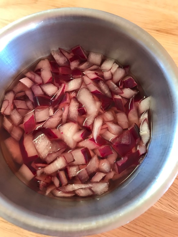 Pickled red onion