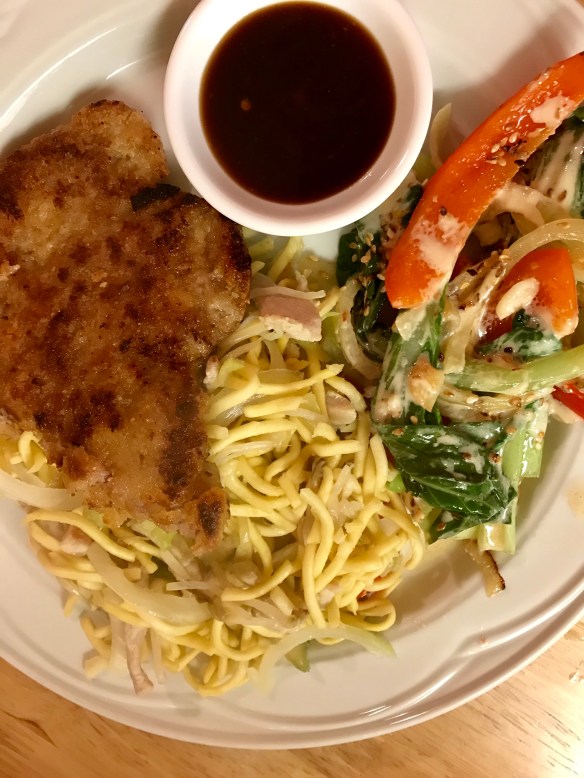 Pork cutlet with Tonkatsu