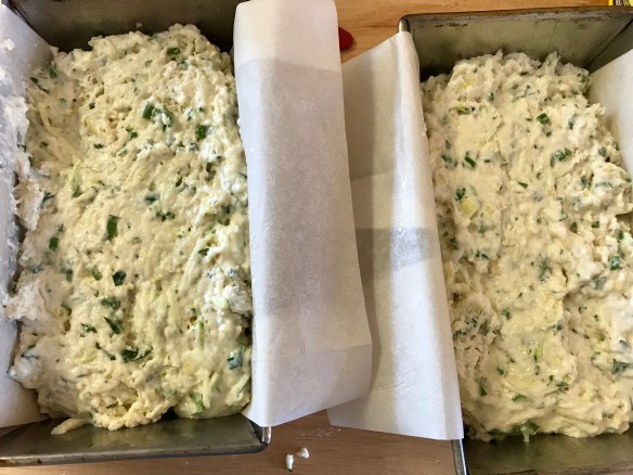 Cheesy zucchini herb loaf 3