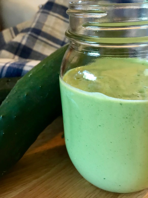Creamy Cucumber dressing 2