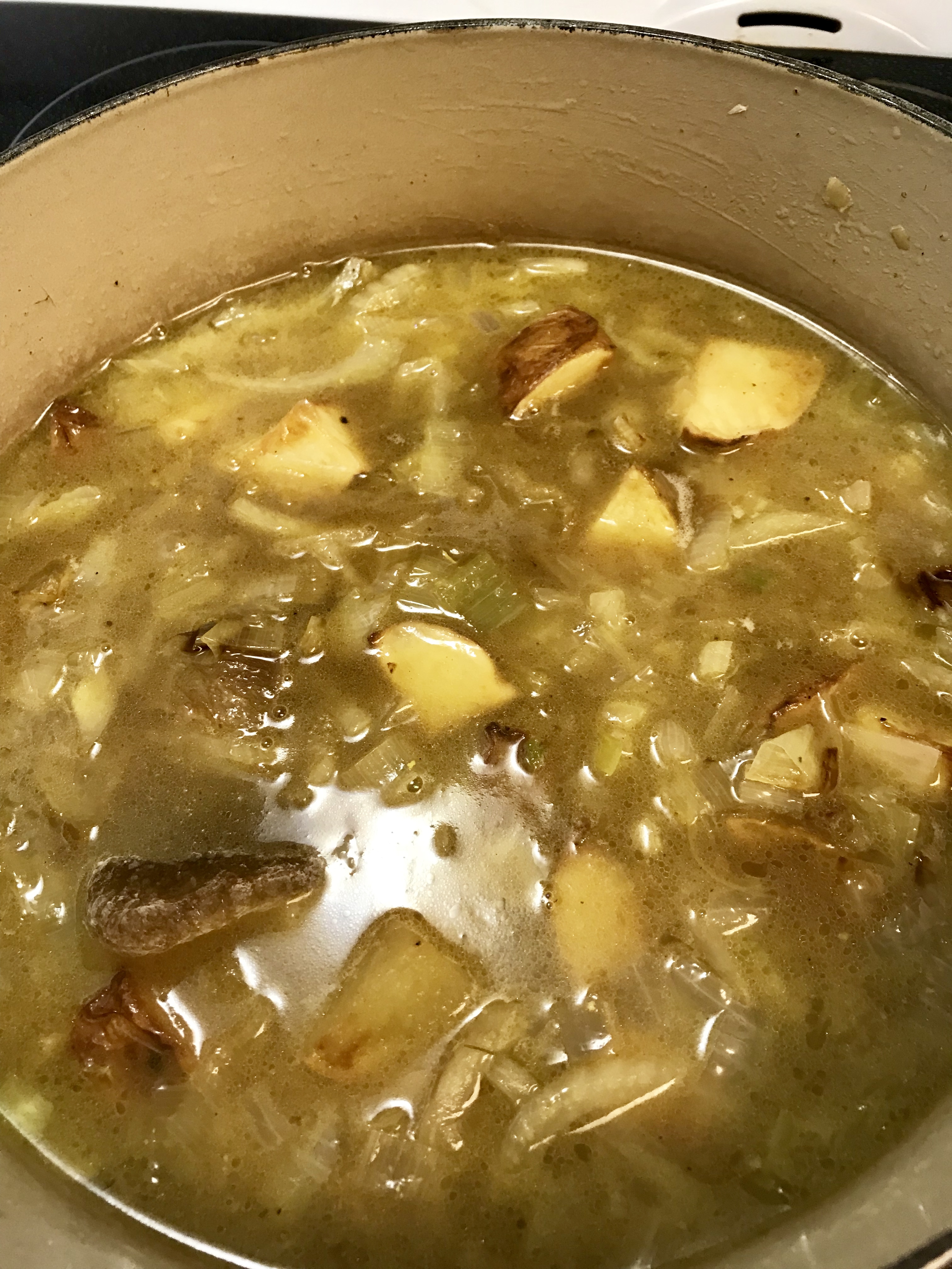 Roasted Potato Fennel Soup 5