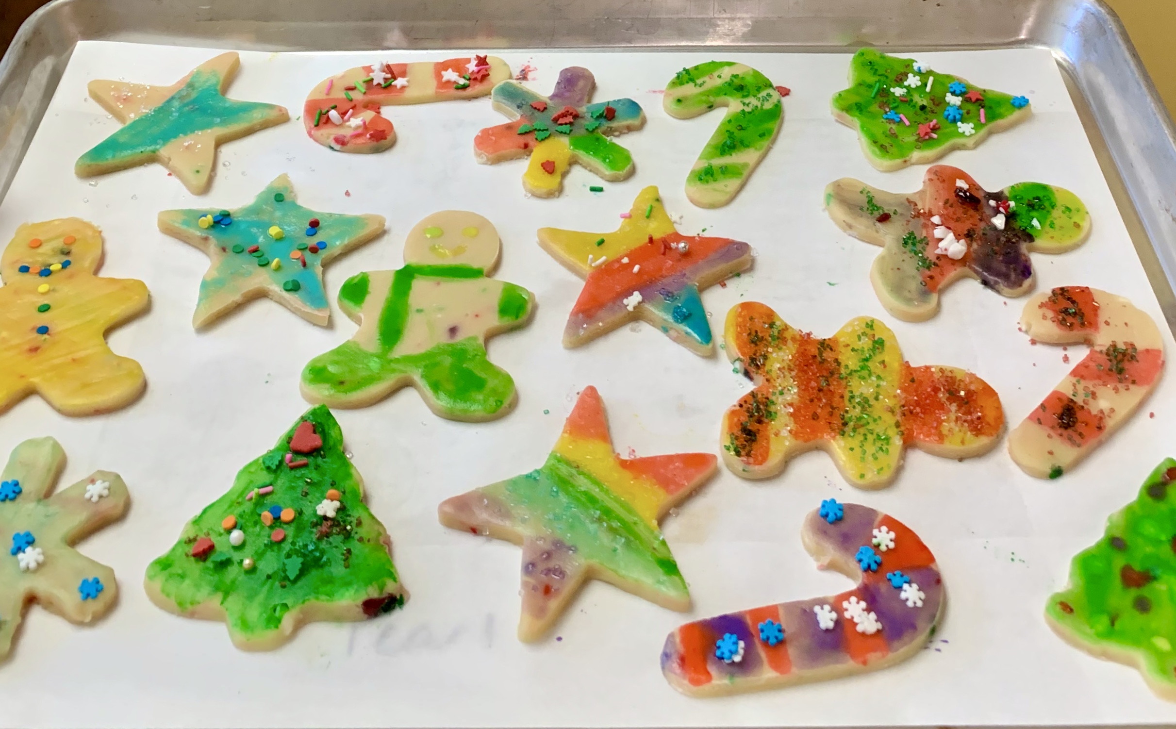 Peppermint cookies 1