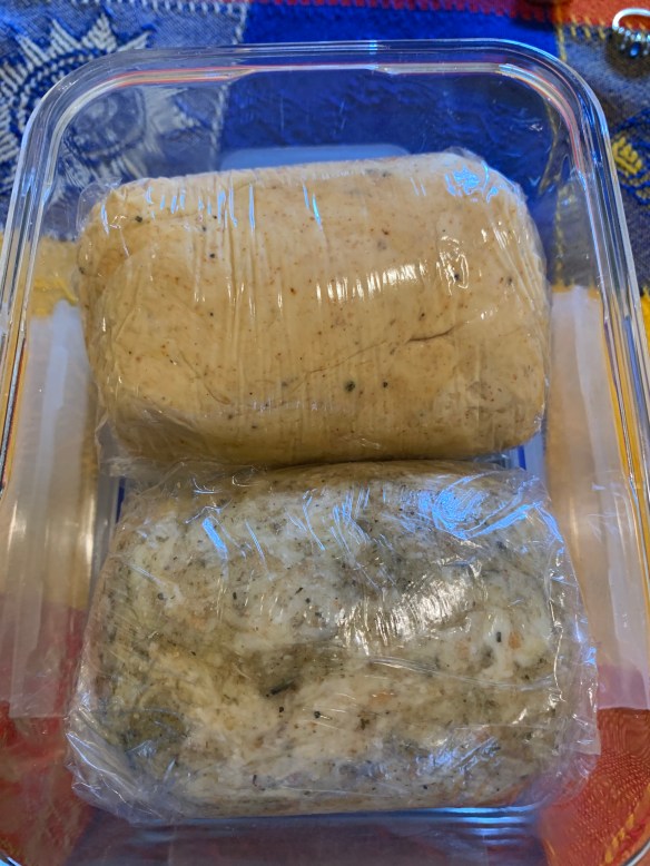 Sourdough crackers 1