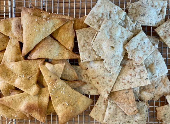 Sourdough crackers 5