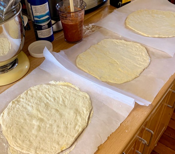 Sourdough pizza 1